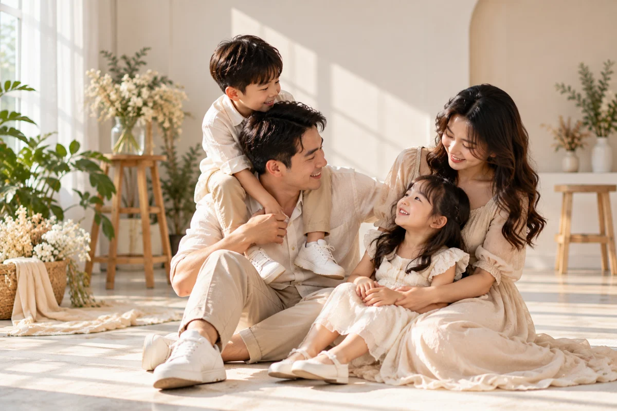 Trang phục chụp gia đình